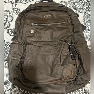 TUMI olive color Nylon Backpack